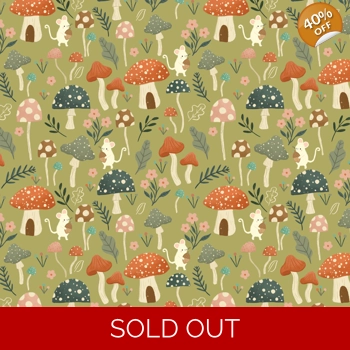 REMNANT - Dashwood Studio - Ramble & Bramble - Cedar Camp - Toadstools - 36cm